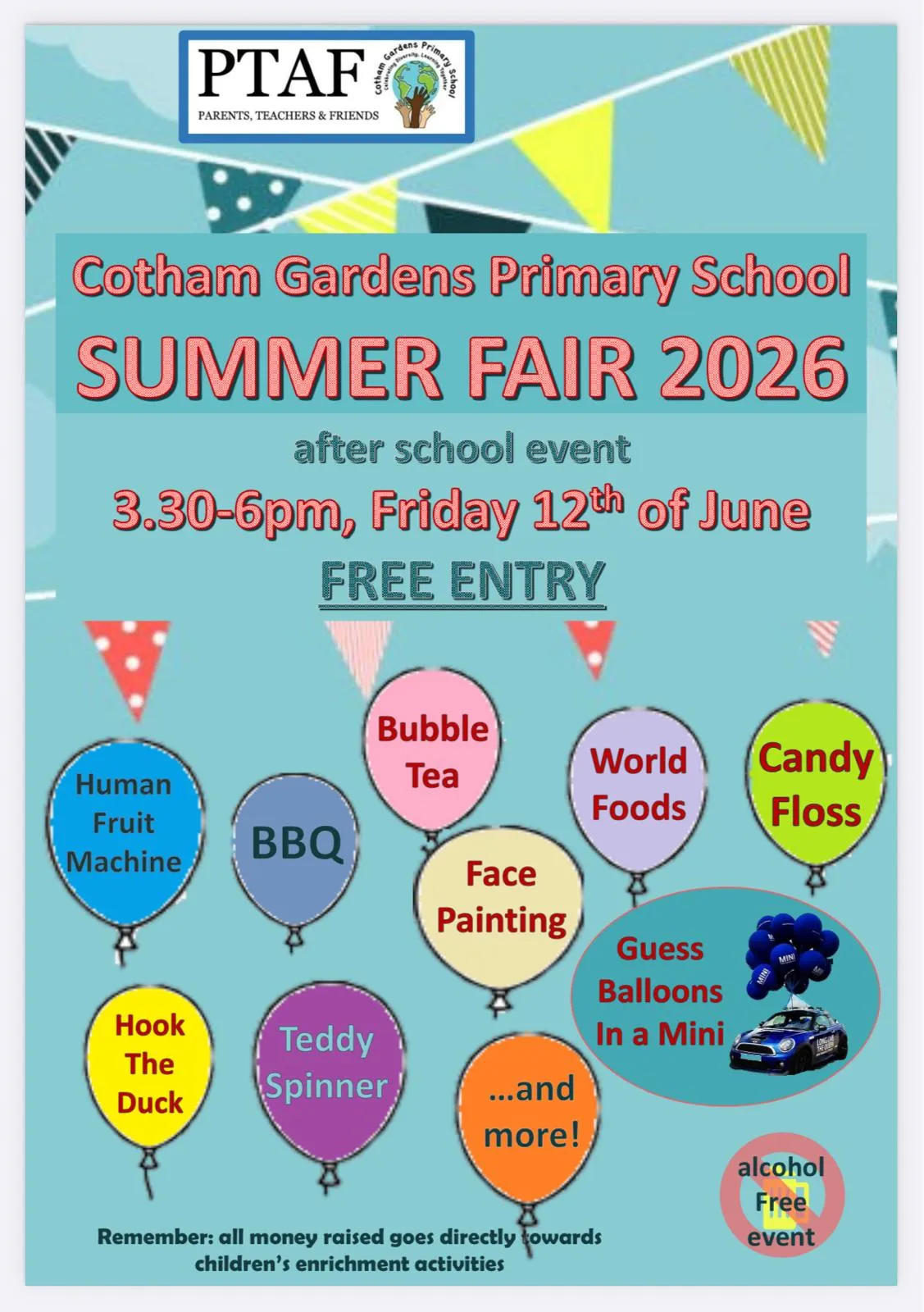 Summer Fair 2026 - Our first After School fair! 